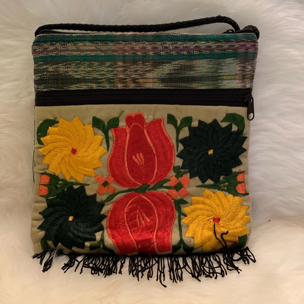 Handwoven bag from Mexico